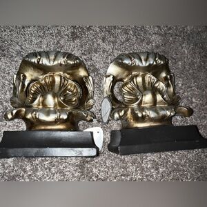 NIB 2 Small Acanthus Bookends